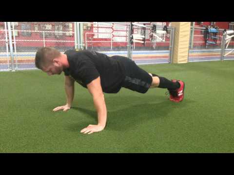 Knee to Elbow Pushup Series