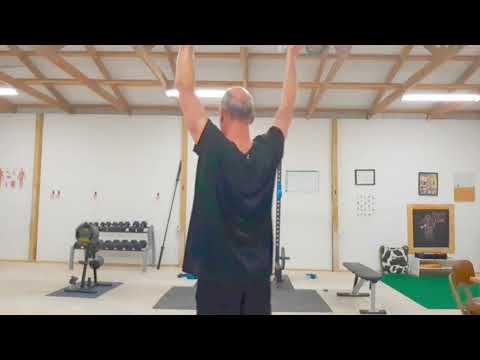 Louisiana Personal Trainer- Trap Bar Overhead Carry