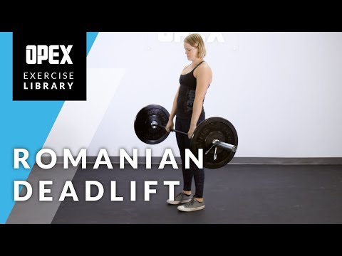 Romanian Deadlift - OPEX Exercise Library