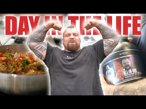 A day of Eating with EDDIE HALL! - (Day in the life)