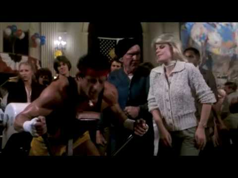 Rocky III 3 - Training &quot; Pushin &quot; soundtrack in High Definition (HD)