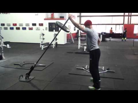 TonyGentilcore.com 1-Arm Landmine Press