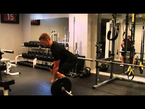 Landmine Exercises: 1-Arm Clean &amp; Press - Resistance Training, Functional Training, Hypertrophy