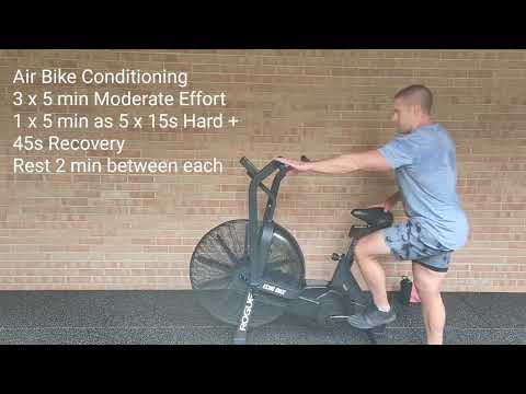 Air Bike Conditioning Workout