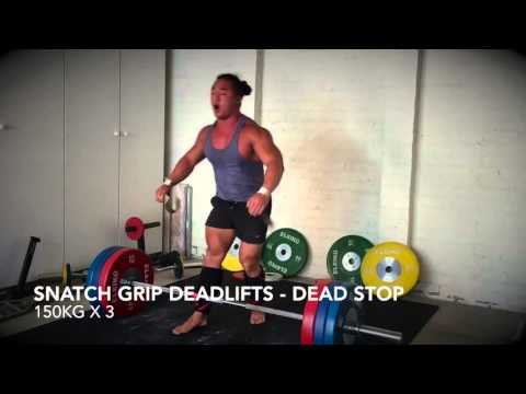 Snatch Grip Deadlifts