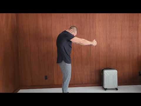 Travel Workout: Thoracic Spine Flexion Stretch