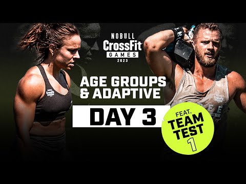 Day 3 Age Group &amp; Adaptive — 2023 CrossFit Games