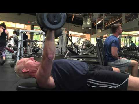 Flat Dumbbell Bench Press 200x7