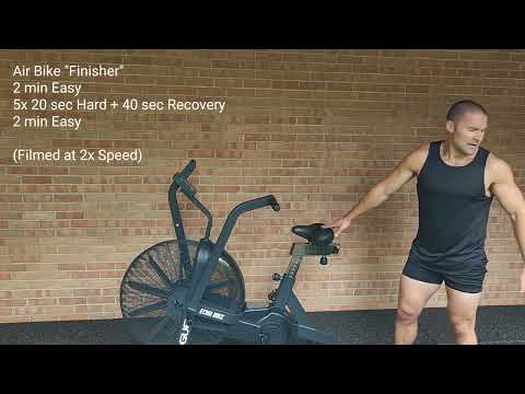 air bike workout for weight loss