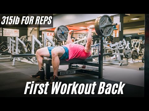 First Workout as the Worlds Strongest Man | Mitchell Hooper