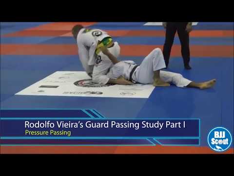 BJJ Scout: Rodolfo Vieira&#039;s Guard Passing Study Part 1 - Pressure Passing