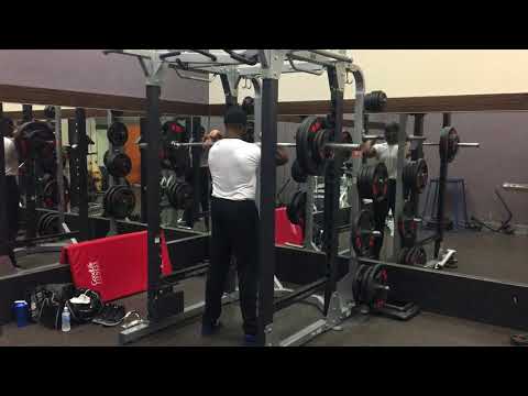 Lee Boyce Raw Front Squat 265lbs x 2