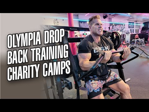 OLYMPIA DROP | BACK TRAINING | CHARITY CAMPS!