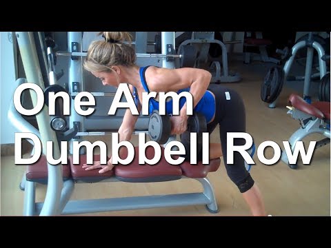 How to: One Arm Dumbbell Row - Alexandra Wilson