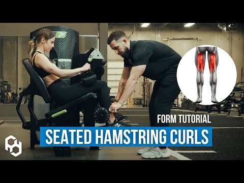 How to Seated Hamstring Machine Leg Curl | Proper Technique, Set Up, &amp; Mistakes