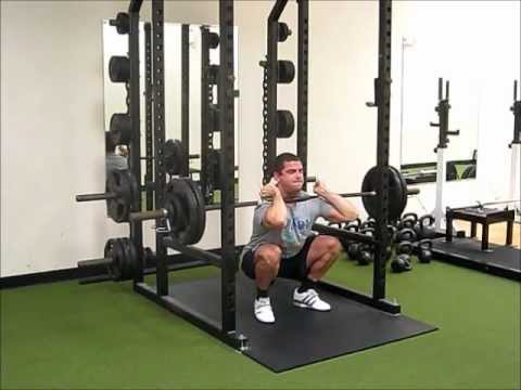 Paused Front Squats