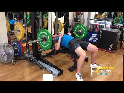 Banded Bench Press - Close Grip