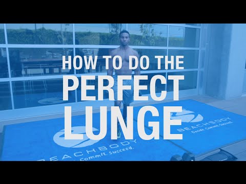 How To Do a Forward Lunge with Dumbbells | Beachbody