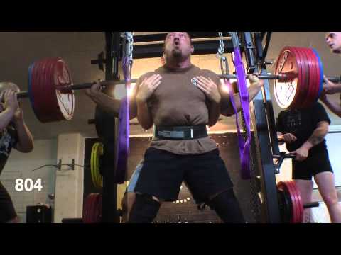 804 X 2 Raw Squat