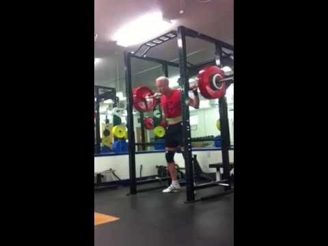 High Bar Squat - 350 Miss