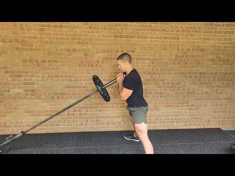 Landmine Cossack Squat: Breaking Muscle Lower Body Workout