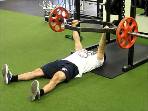 Dead-Squat Bar Floor Press