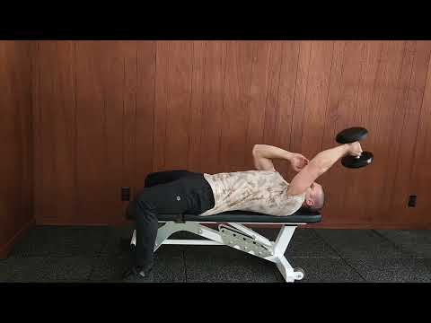Single Arm Dumbbell Pullover