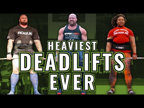 The HEAVIEST Deadlifts EVER Pulled! (World Records in Each Category)