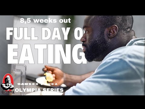 Mr Olympia 2023 series | Full Day of Eating 8,5 weeks out | Samson Dauda