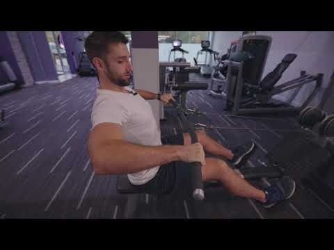 Long Bar Wide Grip Seated Row - RCA Fitness