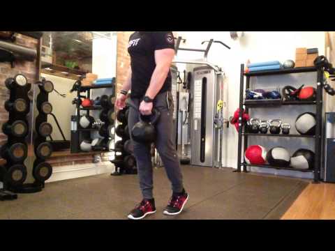 Single Leg Kettlebell Deadlift | Unilateral Deadlift Training | J2FIT