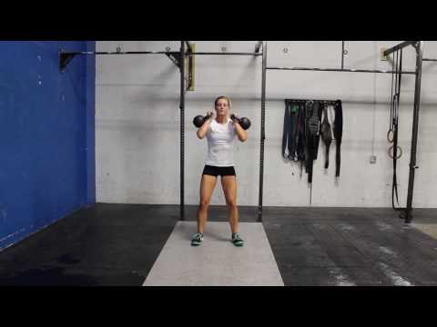 Double Kettlebell Thruster - CrossFit Exercise Guide