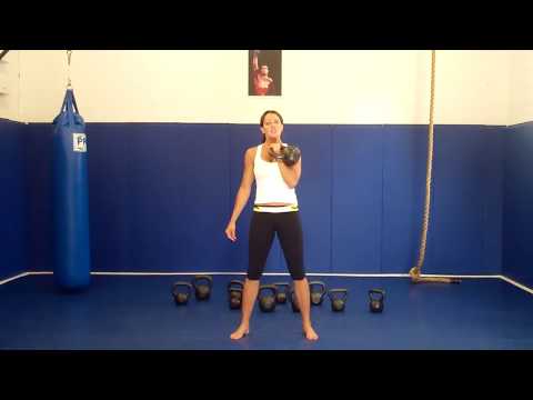 Push Press with Kettlebell