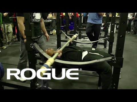 Testing the Earthquake Bar at the 2013 Arnold Classic