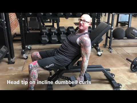 Incline Dumbbell Curl Tip