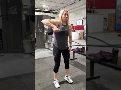 One Arm Dumbbell Upright Row