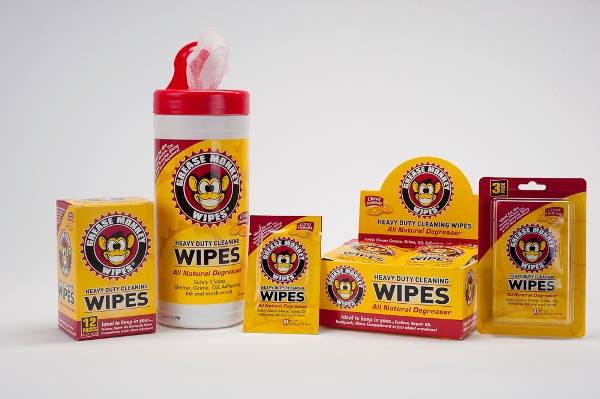Grease Monkey Degreaser Wipes (Box of 24)