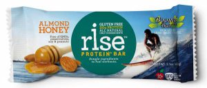 rise bar, protein bar, protein+ bar, gluten free, gluten-free