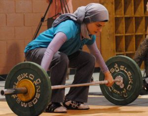 lifting covered, kulsoom abdullah, weightlifting, muslim, islam, women