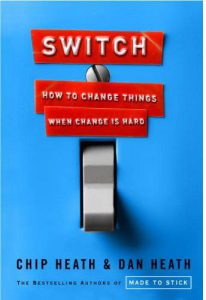 switch chip dan heath, switch book, chip and dan heath, goal setting book