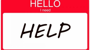 offering help, accepting help, saying yes to help, needing help, learning help