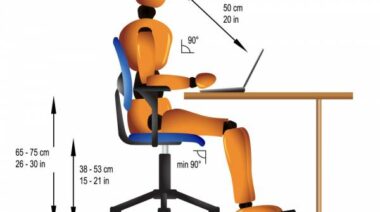 sitting posture, standing posture, good posture, posture help, posture hacks
