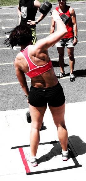 crossfit, female athletes, body image, body fat, women's weight, real weights