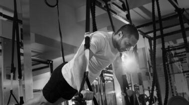 stable surface, TRX, unstable surface training, pressing exercises