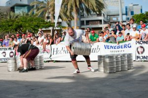 strongman, strongmen, keg, weighted carry, loaded carry, strength endurance