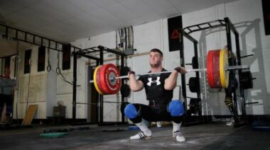 strength and conditioning. barbells, machines