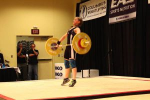 clean pull, bands, elastic bands, olympic weightlifting