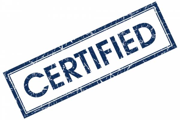 What Does Certification Name Mean