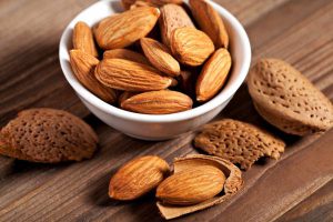 almonds, healthy fats, nuts, health snack, cookies