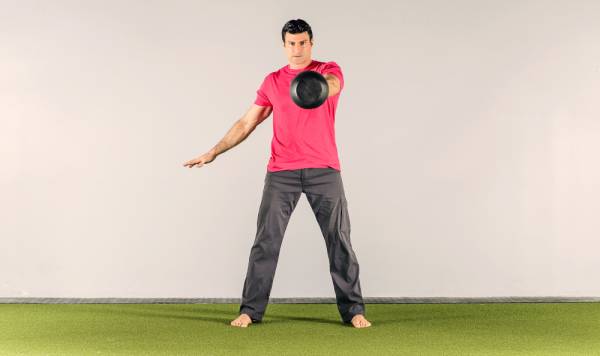 Kettlebell, swing, one hand, two hand, packed shoulder
